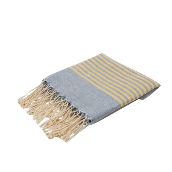 Fouta Bleu et jaune