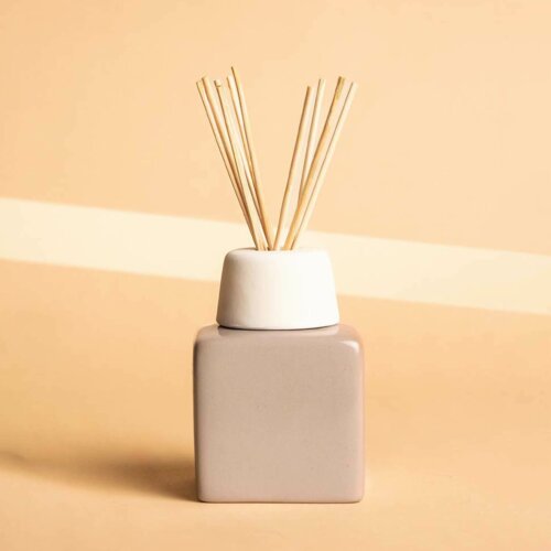 cube à parfum Beige foncé en céramique